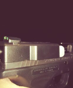 TRUGLO Fiber-Optic Handgun Night Sight | Compact Durable Snag-Resistant High-Visibility Red Front & Green Rear Sight for Handguns Springfield XD Set 33 61GmBwWZk3L