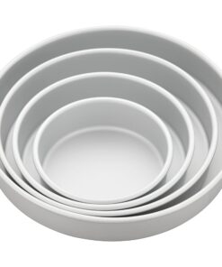 Wilton Round Cake Pans, Aluminum, 4 Piece Set for 6-Inch, 8-Inch, 10-Inch and 12-Inch Cakes 23 61GmbXmSZuL