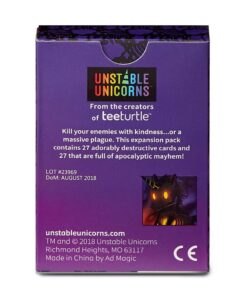 Alternative view of Unstable Games - Unstable Unicorns Rainbow Apocalypse Expansion Pack - designed to be added to your Unstable Unicorns Card Game