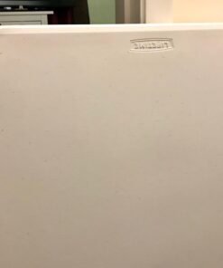 LIFETIME 80160 Commercial Height Adjustable Folding Utility Table, 4 Feet, White Granite 60 61GnTv9JlmL