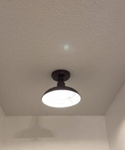 Design House 519884 Kimball 1 Light Semi Flush Mount Ceiling Light, Bronze Coffee Bronze 1 Count (Pack of 1) 36 61GoeiV BSL