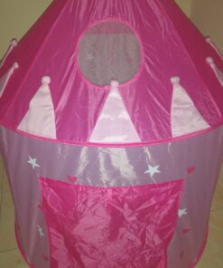 5-Piece Princess Castle Girls Pop Up Play Tent & Dress Up Costume Bundle - Playhouse Gift for Girls & Toddler for Indoor & Outdoor Use with Pink Fairy Tale Carrying Bag & Glow in The Dark Stars 41 61GpQeCqRtL