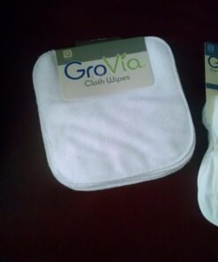 GroVia Reusable Cloth Diapering Wipes, 12 Count Multi 12 Count (Pack of 1) 31 61GpnKbG4AL