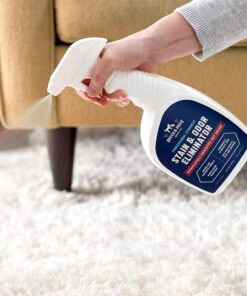 Rocco & Roxie Stain & Odor Eliminator for Strong Odor - Enzyme Pet Odor Eliminator for Home - Carpet Stain Remover for Cats and Dog Pee - Enzymatic Cat Urine Destroyer - Carpet Cleaner Spray (Gallon) Gallon 26 61GqCIhK6eL