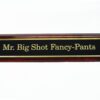 Mr. Big Shot Fancy Pants Desk Plate | Perfect Funny Gift for Boss 4 61GuADlN5qL