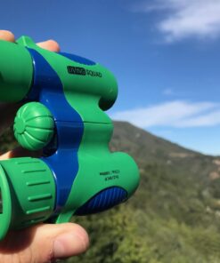 Binoculars for Kids 8x21 High-Resolution - Kids Binoculars Gift Set for Boys & Girls, Shockproof & Compact for Bird Watching, Travel, Hiking, Camping, Hunting, Children Outdoor Gear Green/Blue 36 61GuHxYRTiL 1
