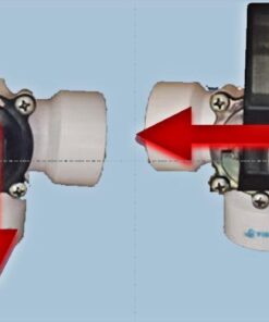 Fibropool Swimming Pool Diverter Valve - 1 1/2 Inch Female Threaded - 3 Way - Replacement Valve for Pools and Spas 25 61GuhEMFptL