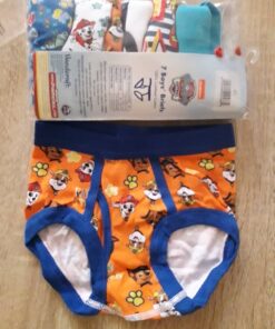 Paw Patrol Boys' 100% Combed Cotton Underwear Multipacks with Chase, Skye, Rubble & More in Sizes 18m, 2/3t, 4t, 4, 6, 8 7-pack Brief 28 61Gviaid9oL 2