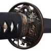 Handmade Sword - 1080/1095 Steel Fully Hand Forged Temper Practical Samurai Katana Sword, Clay Tempered, Full Tang, Sharp, Wooden Scabbard Dragon222 6 61Gw4xAu9kL