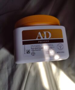 A+D Original Diaper Rash Ointment, Prevents & Protects Diaper Rash, Moisturizes & Heals Dry Skin With Vitamins A&D, 16oz Jar Pack of 1 45 61GxpJlTU8L