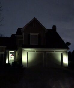 URPOWER Solar Lights Outdoor, Adjustable Solar Spot Lights Outdoor, 2-in-1 Waterproof Solar Landscape Spotlights Wall Light, Dusk-to-Dawn Solar Powered Outdoor Light for Garden, Yard (2 Pack Warm) 2 Pack Warm White 41 61Gyj1O8AfL