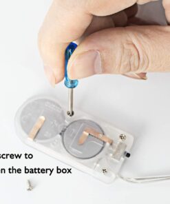 ITART Micro LED Blue String Lights 8 Packs Fairy Lights Battery Operated 6ft 20 LED Ultra Thin Silver Wire Waterproof for Costume Craft Party Clothes Jellyfish Halloween Blue (8 Pack) 27 61GywxqqOsL