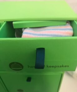 Savor | Deluxe Baby Keepsake Box | Fabric Bound Acid-Free Newborn Keepsake and Memory Organizer with Labels for Pregnancy, Mother’s Day, Baby Shower, New Baby and Maternity Gifting No Customization Ocean 12 61Gzqvk800L