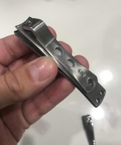 KOHM Nail Clippers for Thick Nails - Heavy-Duty, Stainless Steel, Tough, Professional Toenail Clippers w/Built-in File - Nail Cutters for Seniors and Adults Pack of 1 34 61H1CGcMa3L