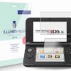ILLUMISHIELD Matte Screen Protector Compatible with Nintendo 3DS XL (3-Pack) Anti-Glare Shield Anti-Bubble and Anti-Fingerprint PET Film