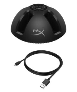 Alternative view of HyperX Chargeplay Quad - 4-in-1 Joy-Con Charging Station for Nintendo Switch with LED Indicators, USB Connection