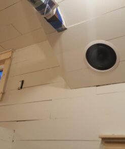 Polk Audio RC80i 2-way Premium In-Ceiling 8" Round Speakers, Set of 2 Perfect for Damp and Humid Indoor/Outdoor Placement - Bath, Kitchen, Covered Porches (White, Paintable-Grille) RC80i, 8 Inch 45 61H82R2PfYL