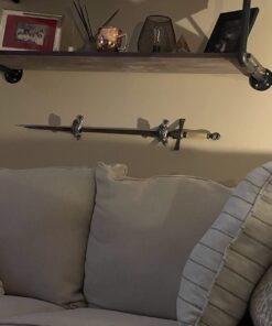 Vertical Fleur Sword Hangers 32 61HA Ln7QGL