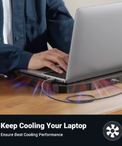 UGREEN USB to USB, 5 Gbps USB 3.0 Cable, Nylon Durable Male to Male Cable, Compatible with Hard Drive, Cooling Fan/pad, Camera, DVD Player, Flash Light, Hub, Monitor, Speaker, and More 6.6 FT 16 61HBgvStUZL 1