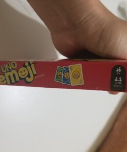 Mattel Games UNO Emoji Card Game, Gifts for Kids and Adults, Family Game, Hilarious Emojis 23 61HByYUPlL