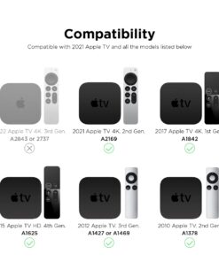 Alternative view of elago Apple TV Mount - 3 Mount Options (Magnet, Hang, Screw), Compatible with Apple TV 4K 2021 / HD and All Models, Prevents overheating