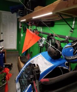 Rubbermaid FastTrack Alloy Steel Garage Storage System Rail, 84", Extra Durable Garage Organization for Yard Tools, Sports Equipment, Ladders 84" Rail 36 61HEpVO7d0L