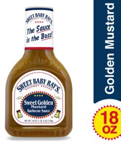 Sweet Baby Ray's Sweet Golden Mustard Barbecue Sauce (18 Ounce (Pack of 2)) 1.125 Pound (Pack of 2) 11 61HFE18nfmL