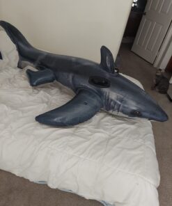 Intex Great White Shark Ride-On, 68" X 42", for Ages 3+ 25 61HFQ9093L