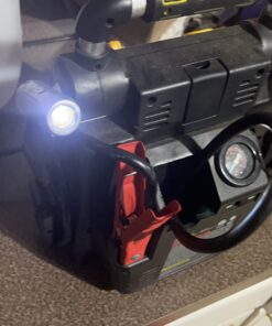 STANLEY J5C09 Portable Power Station Jump Starter 1000 Peak Amp Battery Booster, 120 PSI Air Compressor, USB Port, Battery Clamps 1,000 Peak Amps 54 61HGiI22MiL