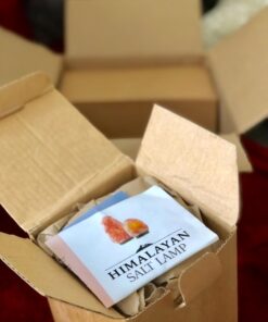 CRYSTAL DECOR 2 Natural Himalayan Pink Salt Lamp w/Bulb & Cord ~7 in 30 61HGyKg76TL