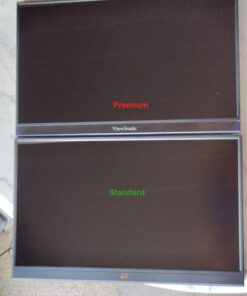 ViewSonic VA1655 15.6 Inch 1080p Portable IPS Monitor with a Built-in Stand, Mobile Ergonomics, USB C, Mini HDMI and Protective Case for Home and Office,Black 39 61HH e6VgPL