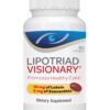 Lipotriad Visionary Eye Vitamin and Mineral Supplement with AREDS2® Ingredients in Our own Custom Formula, 60 Count 60 Count (Pack of 1) 19 61HJhEmPd6S