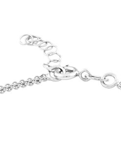 Alternative view of Sterling Silver 8.5" + 1" Extension Anchor Double Strand Anklet …