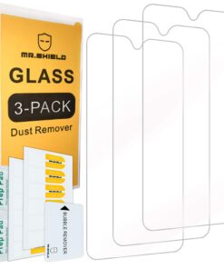 Alternative view of Mr.Shield [3-PACK] Designed For Motorola (MOTO G7) [Tempered Glass] Screen Protector with Lifetime Replacement