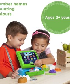 LeapFrog Count Along Cash Register, Green, 2 years to 4 years 8.8Wx7.5Hx5.5D cm without batteries 19 61HKZZKKtbL