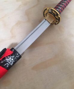 Auwiy Dragon Katana, Fully Handmade Carbon Steel Real Japanese Katana Samurai Swords 25 61HMQRInFoL