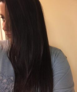 Enhanced Hair Straightener Heat Brush by MiroPure, 2-in-1 Ceramic Ionic Straightening Brush, Hot Comb with Anti-Scald Feature, Auto Temperature Lock & Auto-Off Function (Pink) 4 Piece Set Pink 48 61HOerGi4oL