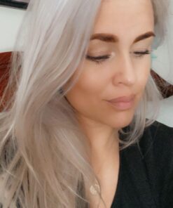 MANIC PANIC Virgin Snow Hair Toner - Classic High Voltage - Semi Permanent Blue Toner for Blonde, Bleached, Brassiness Orange Hair & Brassy Tones - Vegan, PPD & Ammonia-Free 30 61HRYTjRkXL 1