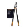 Fiskars 32" PowerGear2 Steel Blade Garden Bypass Lopper and Tree Trimmer - Sharp Precision-Ground Steel Blade Tree Cutter Blade for Branches up to 2" Diameter 32 in