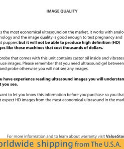 Portable Ultrasound Scanner Veterinary Pregnancy V12 with 3.5 MHz Convex Probe for Sheep, Dog, Cat and Pig. 12 61HSvyEFeVS