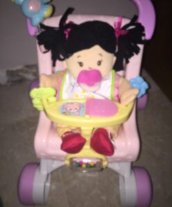 Manhattan Toy Baby Stella Black Hair Soft First Baby Doll, 15-Inch 37 61HSyXapuEL