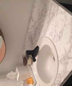 d-c-fix Peel and Stick Contact Paper Marmi Marble Grey Look Self-Adhesive Film Waterproof & Removable Wallpaper Decorative Vinyl for Kitchen, Countertops, Cabinets 17.7" x 78.7" 17.7" x 78.7" 74 61HWE3KGltL 1