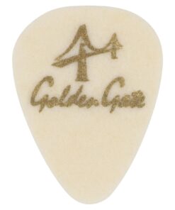 Alternative view of Golden Gate FP-1 Ukulele Felt Picks - 3 Pack White