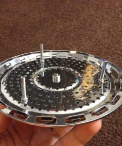 Sunsella Vegetable Steamer - 5.3" to 9.3" - 100% Stainless Steel 53 61HXo EN57L