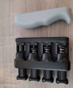 D'Addario Accessories Hand Exerciser–Improve Dexterity and Strength in Fingers, Hands, Forearms- Adjust Tension Per Finger– Simulated Strings Help Develop Calluses- Comfortable Conditioning Varigrip Only(Original) 35 61HYKog2wHL