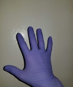 MedPride Powder-Free Nitrile Exam Gloves, Iris Blue, Medium, Box/100 Medium (Pack of 100) 55 61HZgoLGfL