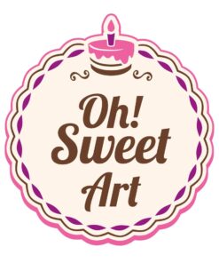 Alternative view of RAINBOW Disco Cake™ 5 GRAMS cakes, cupcakes, fondant, decorating, cake pops By Oh! Sweet Art