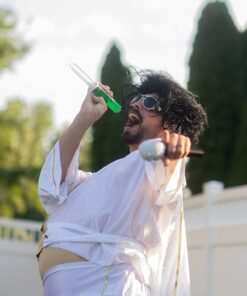 EZ-Inject 25 Pack (1oz) Jello Shot Syringes Combo with Tray/Racking Stand - 100% Safe & Reusable Plastic Syringes for Jello Shots - Small Syringe Shots Holiday and Halloween Party Supplies for Adults 27 61HbYDjYZKL 2