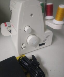 SINGER | ProFinish 14CG754 2-3-4 Thread Serger with Adjustable Stitch Length, & Differential Feed - Sewing Made Easy,White 59 61HcjoTO0UL