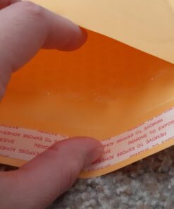 Fuxury Kraft Bubble Mailer 6x10 Inch 25 Pack,Strong Adhesion Padded Envelopes,Self Seal Bubble Envelopes, Waterproof Cushioned Bubble Mailers Packaging for Small Business,Bulk #0 Mailers Yellow 6x10" 25Pc 23 61HdIaCRNeL